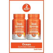 Ocean Gummies Defence 60 Adet Çiğnenebilir Form 2 Adet