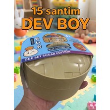 Vattara Dev Mega Boy Çin Mantısı Squishy Simli 15 cm Yeni Seri Avuca Sığmaz Sukuşi 1 Adet Gönderilecektir Dumpling