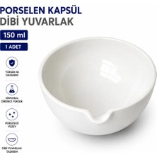 Labolist Porselen Kapsül 150 ml Çap 103 mm Yükseklik 44 mm (1 Adet)