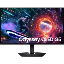 TeknoKapsül Samsung Odyssey OLED G5 G50SF 27'' Qhd, Oled, 180 Hz, 0,03 Ms, Oyuncu Monitörü LS27FG500SUXUF