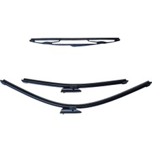 TeknoKapsül Ön Cam Arka Cam Silecek Renault Megane 3 Coupe ile Uyumlu 2009-2015