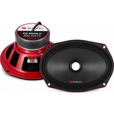 Ayrex Edison ED-M609LD 6x9 Oval Midrange Hoparlör, 120 Watt Rms, 800 Watt Maksimum, 90 Hz–8 Khz,