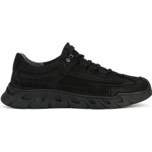 Ziya, Erkek Hakiki Deri Sneaker 1631040ZK2608 Siyah