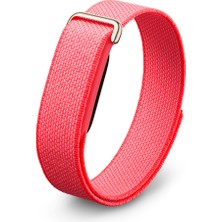 Five-E Google Fitbit Air Uyumlu Premium Hasır Örgü Ayarlanabilir Spor Kordon Kayış
