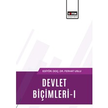 Eğitim Yayınevi Devlet Biçimleri-I