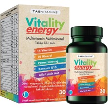 Ayrex Vitality Energy 30 Tablet Multivitamin Multimineral