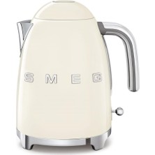 Ayrex Smeg KLF03CREU 50's Style Retro Kettle 1.7 L 2400W Krem Su Isıtıcı (Ithalatçı Garantili)