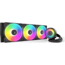 Ayrex Liquid Freezer Iıı Pro 420 A-Rgb – Pc Sıvı Soğutma, Aıo Cpu Için, 3 x 140 Mm, 38 mm Rady