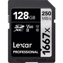 Ayrex Lexar Professional 128 GB 1667X Sdxc Hafıza Kartı (250MB/S-90MB/S)