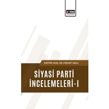 Eğitim Yayınevi Siyasi Parti Incelemeleri-I
