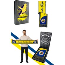 Fenerbahçe Mazinde Bir Tarih Yatar Dokuma Atkı Uv Kutu Hediyeli