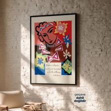 Persona Istanbul Henri Matisse "madame De Pompadour" - Modern Sanat Posteri (Çerçevesiz)