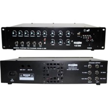 Ayrex Lastvoice PLUS-6800 Stereo Çift Trafolu 2X400 Watt Mikser Anfi, Bluetooth, Usb, Mp3 Player