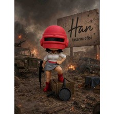 Hanart Pubg Mobile Figür 19 cm Pubg Kadın Figür 3 Degistirilebilr Aksesuar
