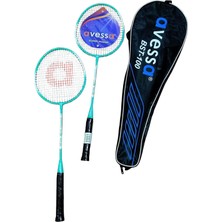 Ayrex Badminton Raket Seti Turkuaz
