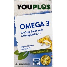 Ayrex Omega 3 Balık Yağı 30 Kapsül