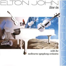 B Side Club Elton John - Live In Australia With The Melbourne Symphony Orchestra 2lp Plak