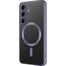 Ayrex Galaxy S20 Fe Serisi Için Kılıf Kamera Lens Korumalı Renkli Magsafe Ile Uyumlu Aksesuarl