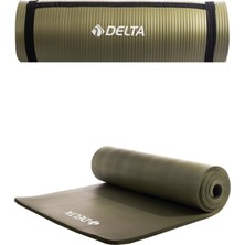 Ayrex Konfor Zemin 15 mm Taşıma Askılı Pilates Minderi Yoga Matı, Lila, 15 mm