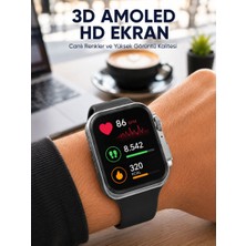 Gelişmiş Özellikli Akıllı Saat Dayanıklı Yapı ve Amoled Ekran Yeni Nesil
