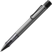 Lamy Al-Star Tukenmez Kalem Aluminyum Grafit Metal Siyah Klips