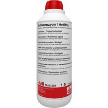 Ayrex -55 / -56 Derece Hazır Karışım 1.5 Litre Kırmızı Organik Antifriz - G12 (Üretim Yılı