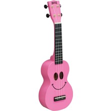 Ayrex Smile Sanat Serisi Soprano Ukulele, Pembe, STN2211SMI-PK