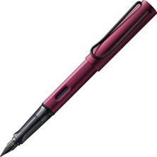 Lamy Al-Star Dolma Kalem Aluminyum M Uc Siyah-Mor Metal Siyah Klips