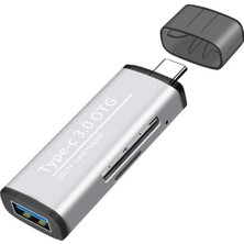 Ayrex USB 3.0 Type C Kart Okuyucu 3in1 USB Otg Sd Tf Microsd Kart Okuyucu - Model : ADS103