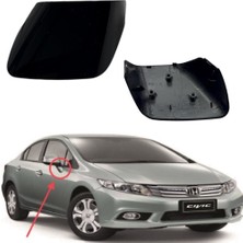 Ns Nilser Auto Parts Honda Civic Ayna Alt Bakalit Sol 2012-2015 Fb7