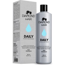 Diamond Hair Daily Şampuan Sensitive Scalp / Hassasİncel Telli Saçlardan Tüm Saç Tiplerine Kepek Karşıtı Uzatma Etkili Şampuan