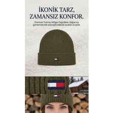 Özkurt Ticaret Unisex Logolu Ribana Örgü Kışlık Bere Modelleri