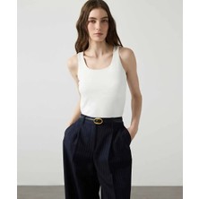 Miss İpekyol U Yaka Basic Tişört IW6260152109002