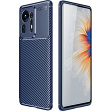Xiaomi Mi Mix 4 Kılıf Karbon Görünümlü Silikon Kamera Korumalı Üstün Koruma Aldtelekom