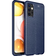Galaxy A23 Kılıf Deri Görünümlü Silikon Kamera Korumalı Üstün Koruma Aldtelekom