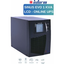 İnform Sinus Evo 1 Kva Online Ups Güç Kaynağı