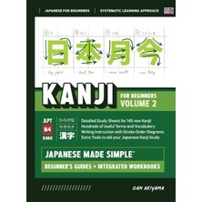 Step Kitap Japanese Kanji For Beginners - Volume 2 | Textbook And Integrated Workbook For Remembering Jlpt N4 Kanji | Learn How To Read, Write And Speak Japanese: A Fast And Systematic Approach