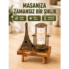 Ev, Ofis ve Kafeler Için Retro Ahşap Kum Saati Dekorasyonu