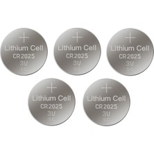 Marsilyan Yuma CR2032 Süper Lityum 3V 5’li Kart Düğme Pil