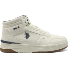 U.s. Polo Assn. Rekas Beyaz Erkek High Sneaker