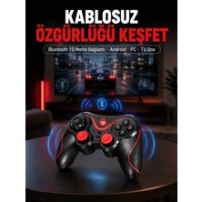 Marsilyan Gelişmiş Kontrol Hassasiyeti Sunan Kablosuz Bluetooth Oyun Kolu
