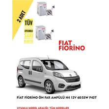 Bosch Fiat Fiorino Ön Far Ampül Takımı 2 Adet