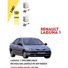 Bosch Laguna 1 1993-2000 Arası Ön Kısa Far Ampülü (2 Adet) Sarı Renk