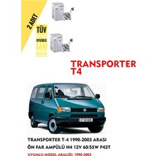 Bosch Transporter T4 1990-2003 Arası Ön Far Ampül Takımı 2 Adet