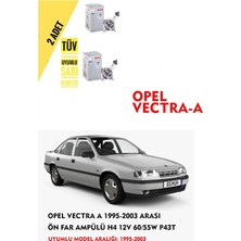 Bosch Opel Vectra A1995-2003 Arası Ön Far Ampül Takımı 2 Adet