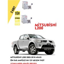 Bosch Mitsubishi L200 2003-2018 Arası Ön Far Ampül Takımı 2 Adet