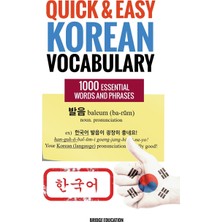 Step Kitap Quick And Easy Korean Vocabulary: Learn Over 1,000 Essential Words And Phrases