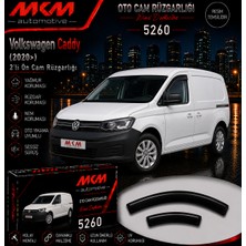 Mkm Volkswagen Caddy 2020 Model Ve Üzeri Ön Mugen Cam Rüzgarlığı