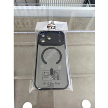 Belirtilmemiş iPhone 17 Pro Max Metal Lens Çerçeveli Magsafe Kılıf