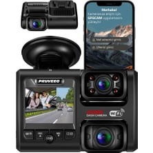 Pruveeo D30 Wı-Fı 4K Araç Kamerası
